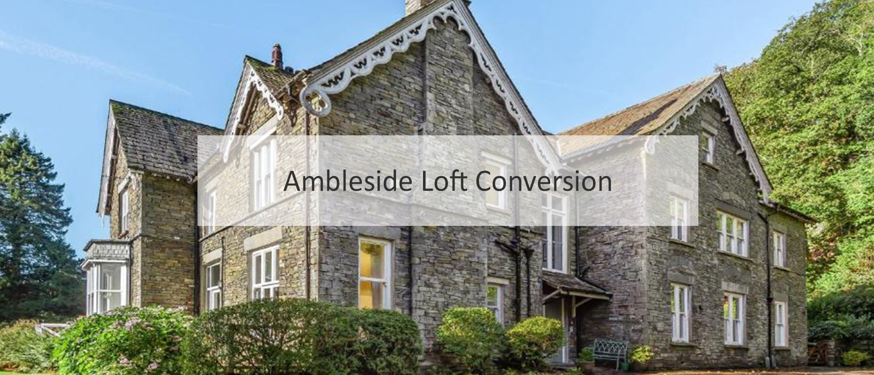 Loft conversion in the picturesque Ambleside, nestled in the heart of the Lake District.